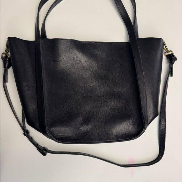 Madewell | Sydney Leather Tote - Picture 2 of 7
